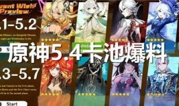 卡池爆料最新消息,最新消息揭示神秘角色即将登场！